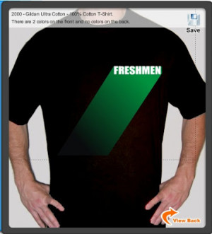 Cool Freshmen Shirt for 20007 School Entrance