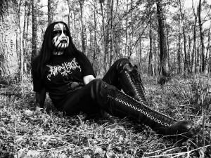 Black metal girl v2 by CRUELGERM