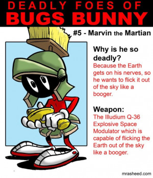 Deadly Foes of Bugs Bunny #5 - Marvin the Martian