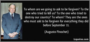 Augusto Pinochet Quotes