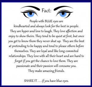 Facts, Greenish Blue, Blue Eye Quotes And Sayings, Blue Eyes Quotes ...