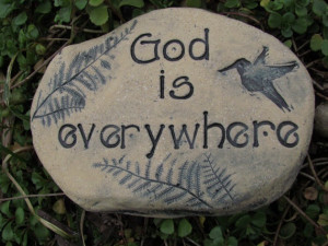 God is everywhere,