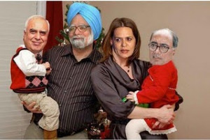 Funny Pics Manmohan Singh and Sonia Gandhi, Politicians Funny Images