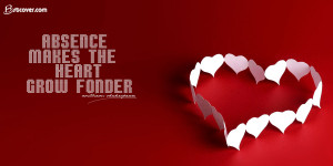 absence makes the heart grow fonder twitter cover photos