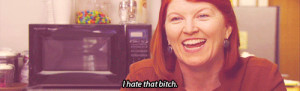 the office deleted scene meredith palmer goodbye toby animated GIF