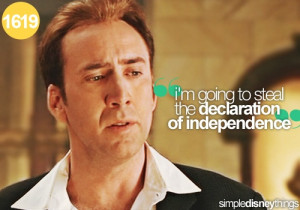 ... but I love him! Plus, National Treasure was an awesome Disney Movie