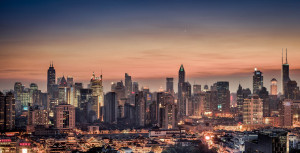 old city new city by Rob Shanghai on Flickr