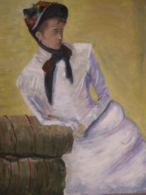 ... mary cassatt my color and brush stroke study of mary cassatt s self