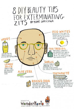 DIY Beauty Tips For Exterminating Zits