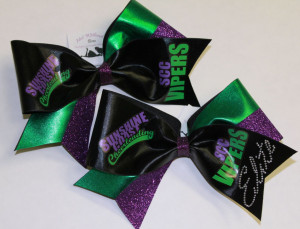 glitter cheer bow styles express yourself cheer bows make them
