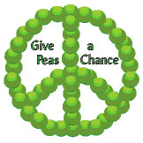 random questions 10 100 will you give peas a chance a pea ce xd