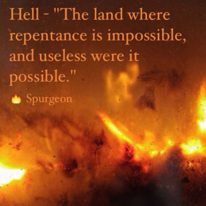 Hell. From Sermon - 