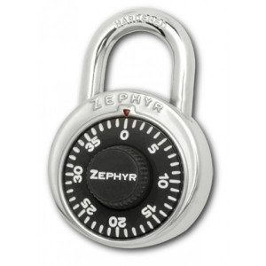 Zephyr Combination Padlock For use on all locker doors