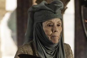 Diana Rigg as Olenna Tyrell in Game of Thrones