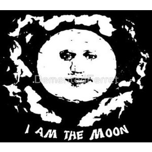 Mighty Boosh - I Am The Moon T-shirt By Dementedferret - Funny ...