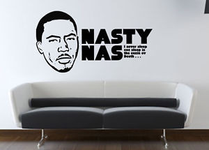 Details about nas WALL DECAL illmatic ART DECAL STICKER QUOTE SHIRT ...