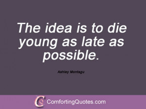 Quotes And Sayings From Ashley Montagu