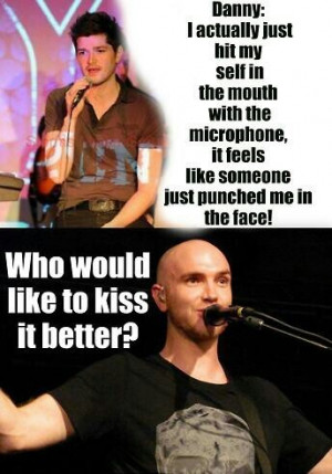 The Script XD Mark always knows what to say XD Quote