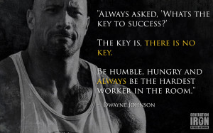 Generation Iron The Rock Quote