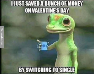 Saved a bunch of money on valentines day – meme