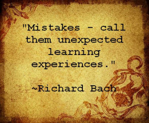 quotes about learning from mistakes