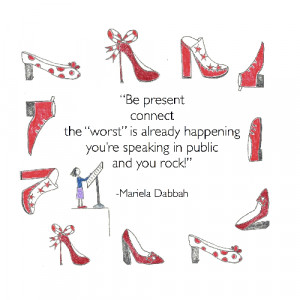 Fear of Public Speaking Quote by Mariela Dabbah
