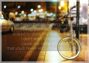 Thinking Of You Quotes. QuotesGram