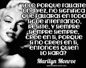 Marilyn Monroe Quotes In Spanish