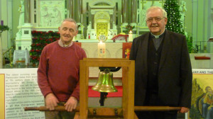 Fr Pat Hayes amp Fr Billy Meehan picturedj with Bell