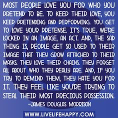 ... Narcissistic Personality Disorder (eg; my father) 9 Sad Quotes about