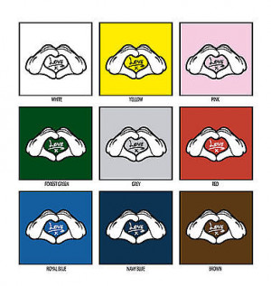 Mickey Love Hands T-shirt Multi Listing(Swag Drake Ymcmb Dope Fresh ...