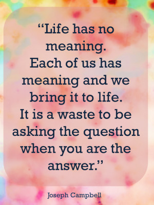 Bring your personal meaning to your energy day & everything is easier ...