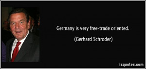 More Gerhard Schroder Quotes