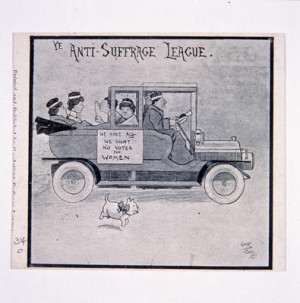 Charles Lane Vicary, Ye Anti Suffrage League , (Printed and Published ...