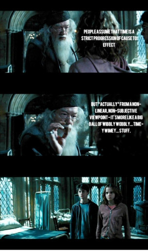 toward morning - lionversusbear: Funny stuff, that time-turner