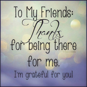 Grateful #friendship