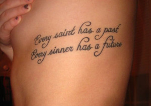 Saint And Sinner Tattoo