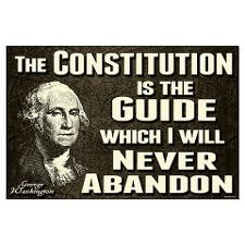 Washington Quote - Constitution Large Poster