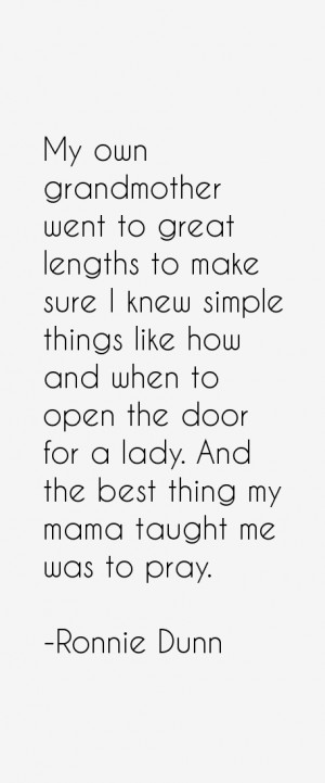 Ronnie Dunn Quotes & Sayings