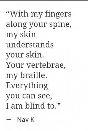 my skin understands your skin.