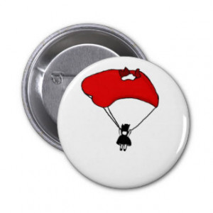 falling hard 2 inch round button