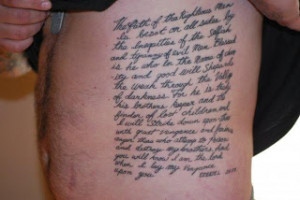 Popular Bible Quotes For Tattoos