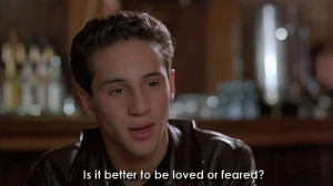 love fear Robert DeNiro film gifs a bronx tale Chazz Palminteri