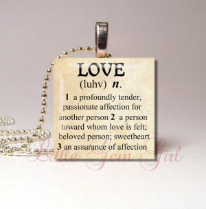 Love Dictionary Definition - Valentine Quote - Antique Paper or White ...