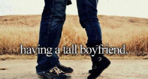Having a tall boyfriend ♥