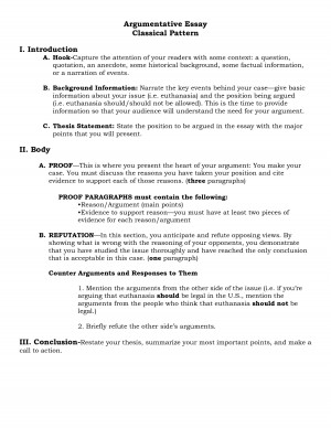 Argumentative Essay Counter Argument Example