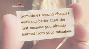 Mistakes happen