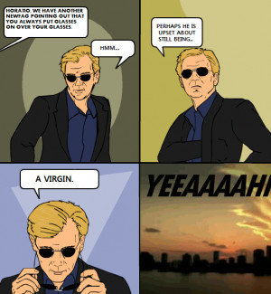 Thread: CSI Miami Horatio Comic Spoofs