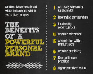 personal brand benefits