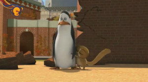 Penguins of Madagascar Hugs for Kowalski!
